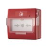 AH 0817 Nút nhấn báo cháy vuông Horing AH-0817 24V DC có thể đặt lại Resettable Manual Call Point